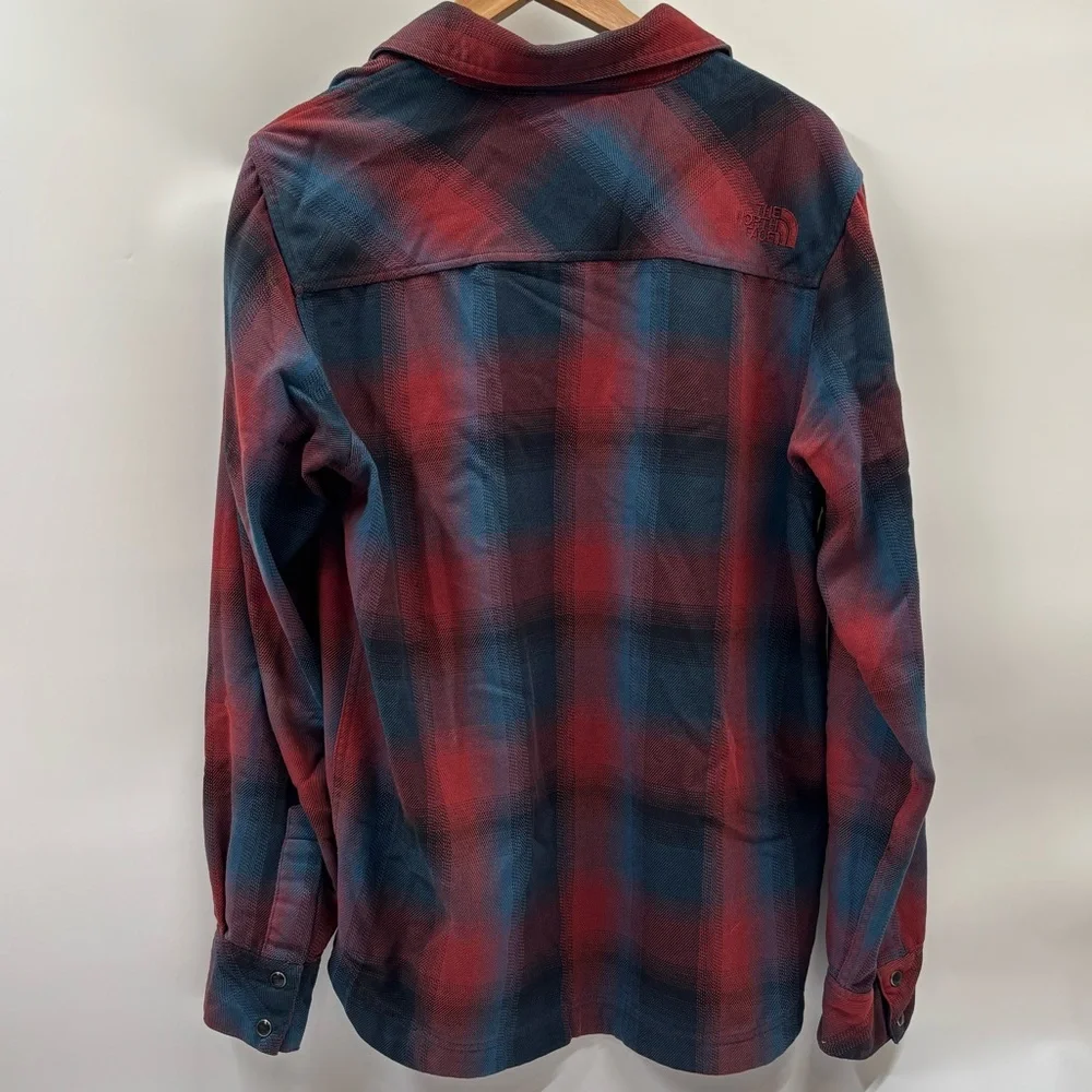 The North Face Men's S Western Pearl‎ Snap Cotton Long Sleeve Button Down Shirt